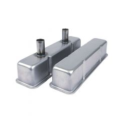 Allstar Performance Valve Cover Tall Breather Tubes Steel Natural Sm