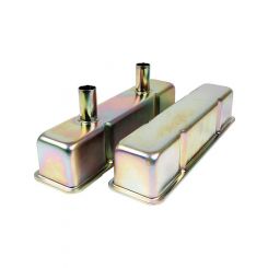 Allstar Performance Valve Cover Tall Breather Tubes Steel Zinc Oxide