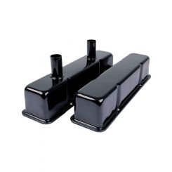 Allstar Performance Valve Cover Tall Breather Tubes Steel Black Pain