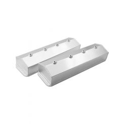 Allstar Performance Valve Cover Tall Fabricated Aluminum Natural Cen