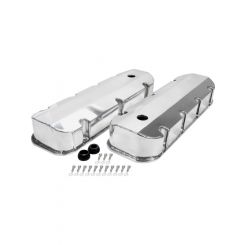 Allstar Performance Valve Cover Tall Breather Holes Fabricated Alumi