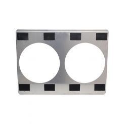 Allstar Performance Fan Shroud 25-3/4 in Wide 16-3/4 in Tall Aluminu