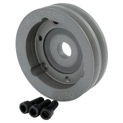 Allstar Performance Crankshaft Pulley V-Belt 2 Groove 4.750 in Diame