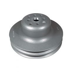 Allstar Performance Water Pump Pulley V-Belt 2 Groove 6.625 in Diame