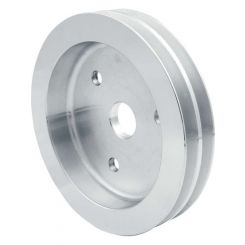 Allstar Performance Crankshaft Pulley V-Belt 2 Groove 6.625 in Diame