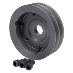 Allstar Performance Crankshaft Pulley V-Belt 2 Groove 4.750 in Diame