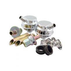 Allstar Performance Crankcase Evacuation System Weld-On Breathers /