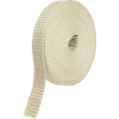Allstar Performance Exhaust Wrap 1 in Wide 50 ft Roll Woven Fibergla