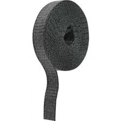 Allstar Performance Exhaust Wrap 1 in Wide 25 ft Roll Woven Fibergla
