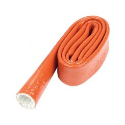 Allstar Performance Hose and Wire Sleeve Fireflex 3/4 in ID 3 ft Sil