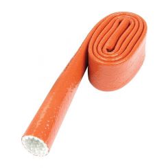 Allstar Performance Hose and Wire Sleeve Fireflex 1 in ID 3 ft Silic