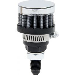 Allstar Performance Breather Screw-In Round 4 AN Tube Reusable Steel