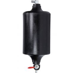 Allstar Performance Overflow Tank Coolant 1 qt 1/4 in Hose Barb Inle