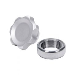 Allstar Performance Bung and Cap Kit 1.375 in OD Weld-On Steel Bung