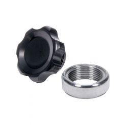 Allstar Performance Bung and Cap Kit 1.375 in OD Weld-On Steel Bung