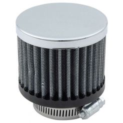Allstar Performance Breather Clamp-On Round 1-1/2 in OD Tube Reusabl