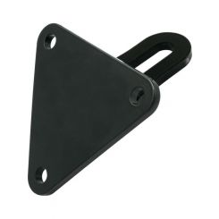 Allstar Performance Motor Mount Bolt-On Raised 1-1/2 in Steel Black