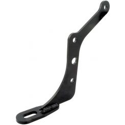 Allstar Performance Motor Mount Bolt-On Raised 1 in Steel Black Powd