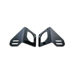 Allstar Performance Motor Mount Bolt-On Steel Black Powder Coat GM L