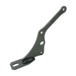 Allstar Performance Motor Mount Bolt-On Steel Black Powder Coat R