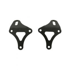 Allstar Performance Motor Mount Bolt-On 1 in Offset Steel Black Powd