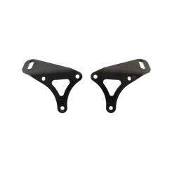 Allstar Performance Motor Mount Bolt-On 3/8 in Offset Steel Black Po