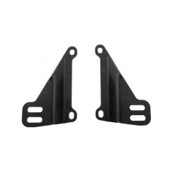 Allstar Performance Motor Mount Bolt-On Steel Black Powder Coat Fron
