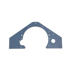 Allstar Performance Motor Plate Mid 1/4 in Thick Alloy  Natural GM V8