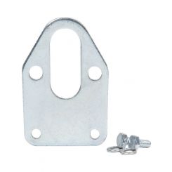 Allstar Performance Fuel Pump Mounting Plate Steel Clear Zinc Small