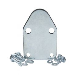 Allstar Performance Fuel Pump Blockoff Steel Zinc Oxide Small Block