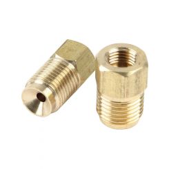 Allstar Performance Fitting Adapter Straight 1/2-20 and 9/16-18 Male