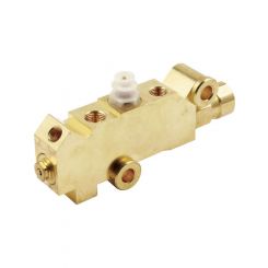 Allstar Performance Brake Combination Valve Disc / Drum Brass Natural