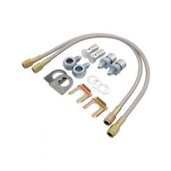 Allstar Performance Brake Hose Kit 15 in Long 3 AN Straight Inlet 3