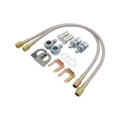 Allstar Performance Brake Hose Kit 15 in Long 3 AN Straight Inlet 3