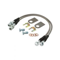 Allstar Performance Brake Hose Kit 16 in Long 3/8-24 in Inverted Fla