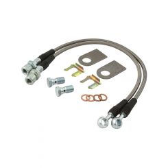 Allstar Performance Brake Hose Kit 16 in Long 3/8-24 in Inverted Fla