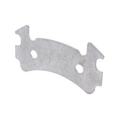 Allstar Performance Brake Pad Spacer 0.100 in Thick Aluminum Natural