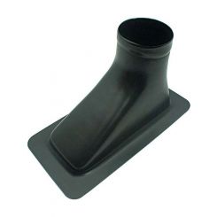 Allstar Performance Air or Brake Duct Bumper Mount Single 3 in Tube