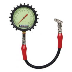 Allstar Performance Tire Pressure Gauge Glow in the Dark 0-15 psi An