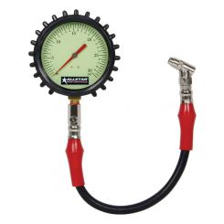 Allstar Performance Tire Pressure Gauge Glow in the Dark 0-30 psi An