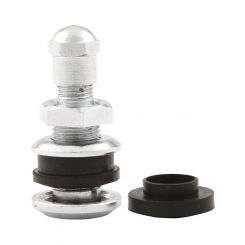 Allstar Performance Valve Stem Bolt-On 1/2 or 5/8 in Rim Hole Brass