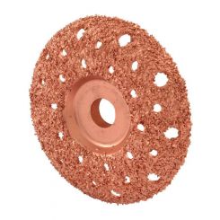 Allstar Performance Tire Grinding Disc Rounded 4 in OD 5/8 in Arbor