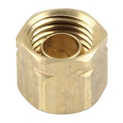 Allstar Performance Compression End Cap 3/16 in ID Brass Natural 3/1