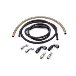 Allstar Performance Power Steering Hose Kit Fittings Braided Stainle