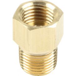 Allstar Performance Fitting Adapter Straight 1/8 in NPT Male to 3/8-