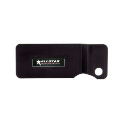 Allstar Performance Brake Line Deflector Driver Side Aluminum Black