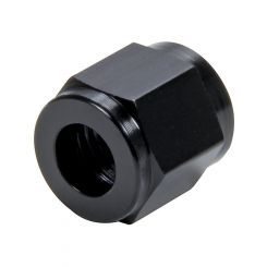 Allstar Performance Fitting Tube Nut 4 AN 1/4 in Tube Aluminum Bl