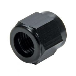 Allstar Performance Fitting Tube Nut 6 AN 3/8 in Tube Aluminum Black