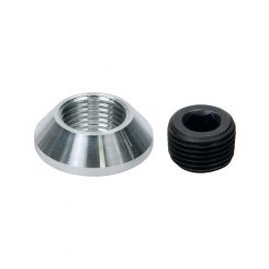 Allstar Performance Bung and Plug Kit Weld-On 1/2 in NPT Plug Alumin