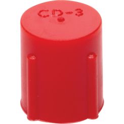 Allstar Performance AN Dust Cap - 3 AN - Plastic - Red - Set of 20